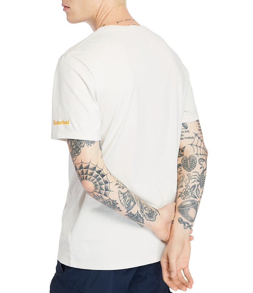 Timberland Boot Logo Short-Sleeve Organic Materials Tee