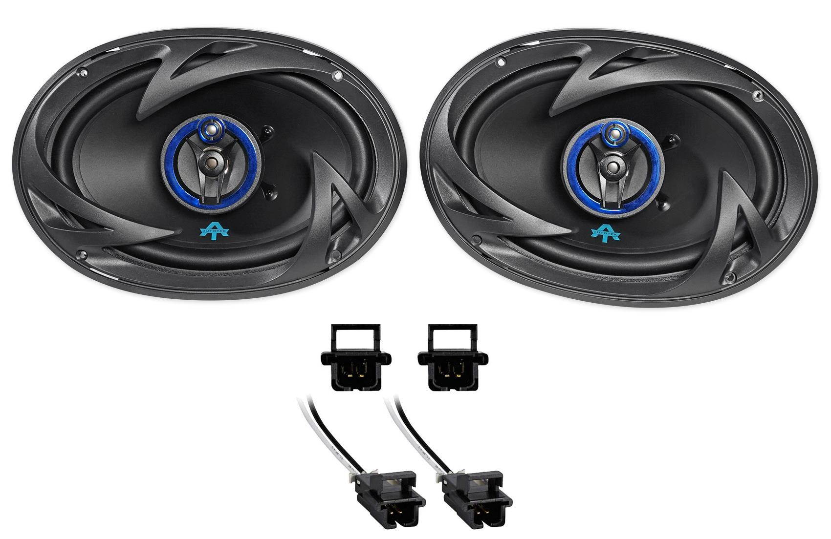 1997-2003 Chevrolet Chevy Malibu Autotek Rear Factory Speaker Replacement Kit
