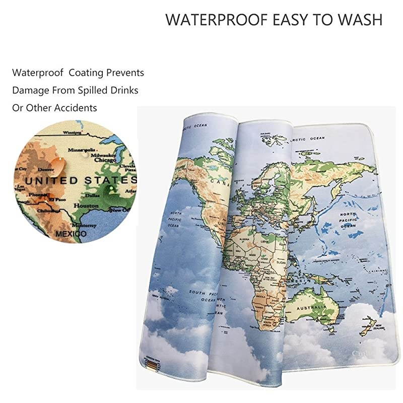 XXL Gaming Mouse Mat Extended Extra Large Mouse Pad 80x40 CYMap