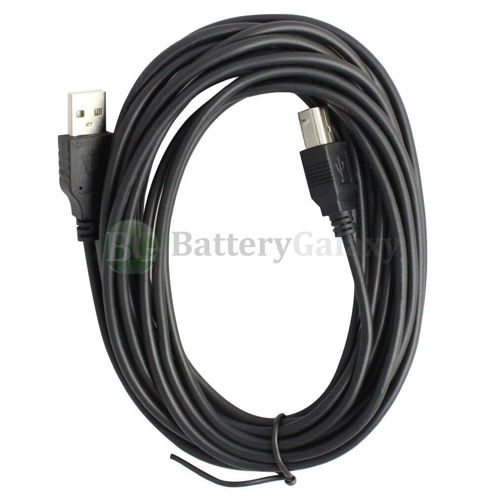 For    BROTHER PRINTER CABLE CORD USB 2.0 A-B 15FT NEW 2,000+SOLD
