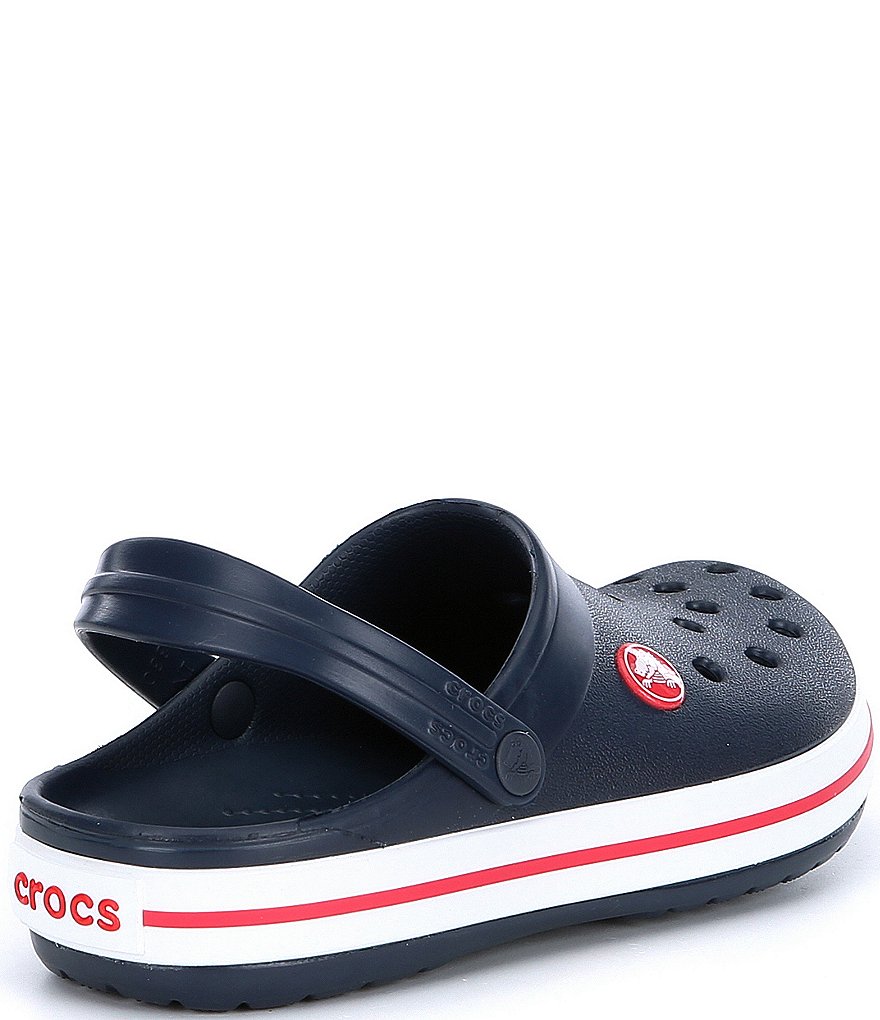 Crocs Kids' Crocband Stripe Clogs (Infant)