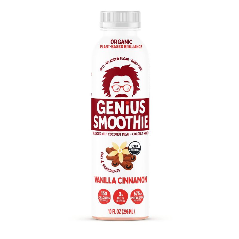 Genius Juice Whole Coconut Smoothie Vanilla - 10 fl oz