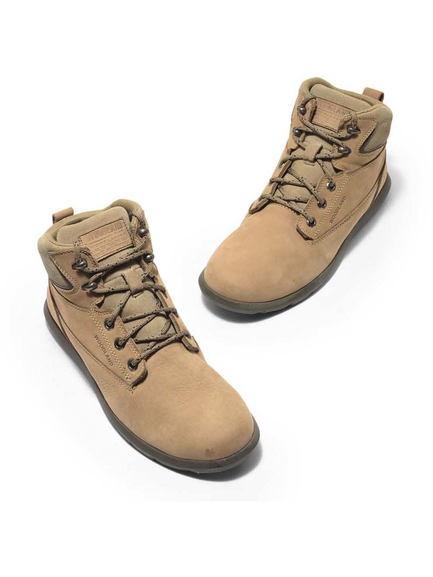 Woodland Men's Paris Khaki Derby Boots