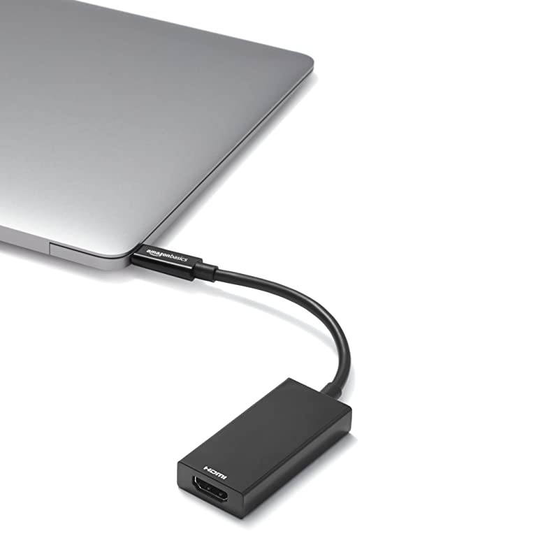 USB 31 TypeC to HDMI Adapter Black 5Pack