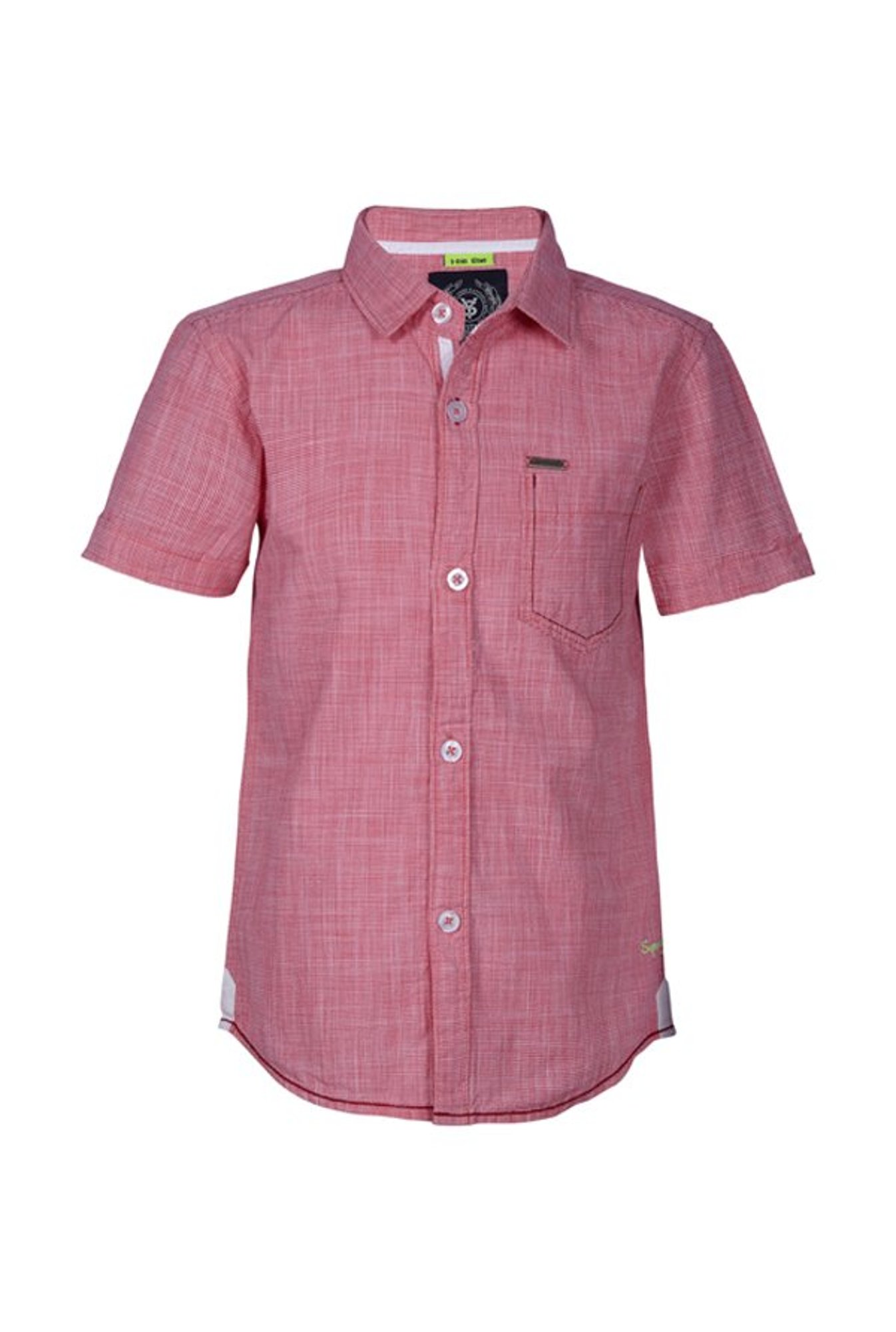 Superyoung Boys Coral Textured Shirt
