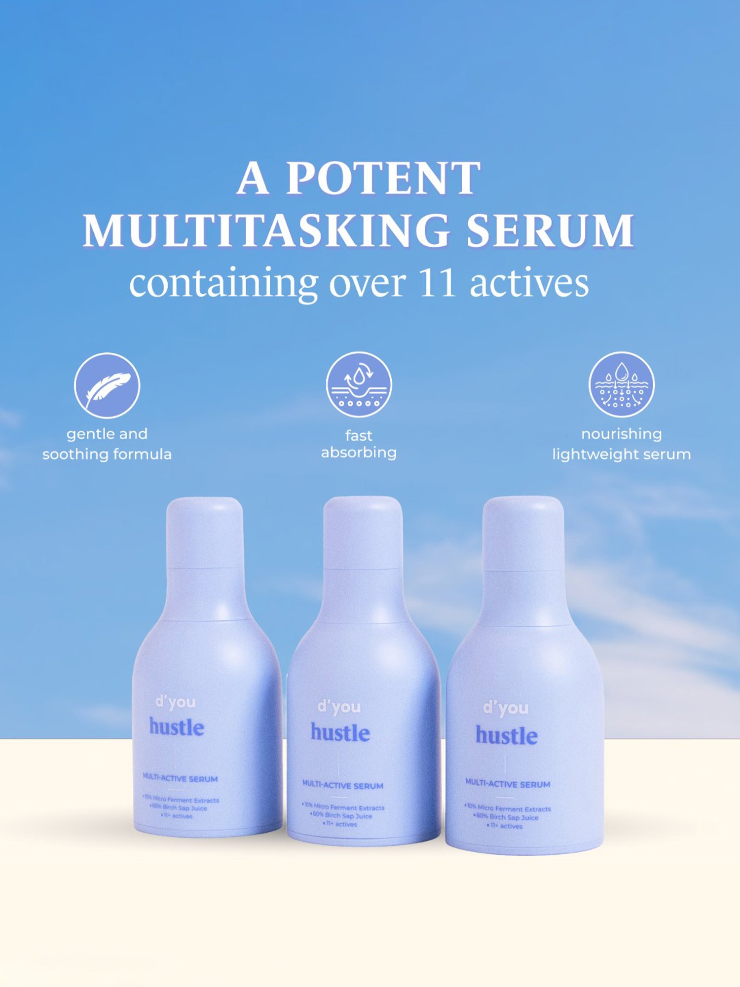 D'You Hustle Multi-Active Serum - 30 ml