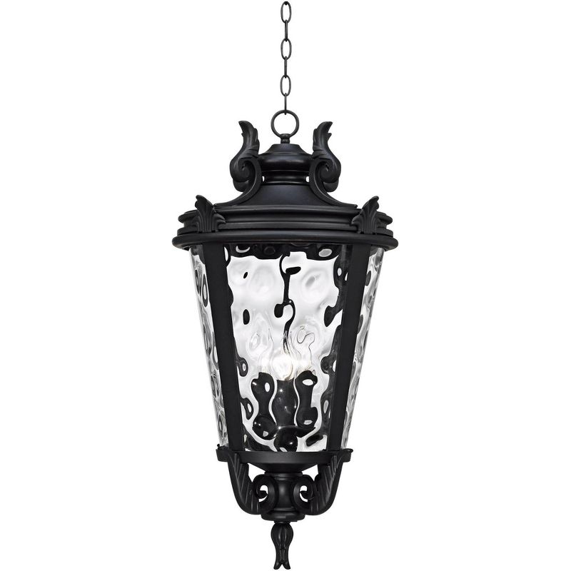 Bel Air Lighting Outdoor Hanging Pendant Black
