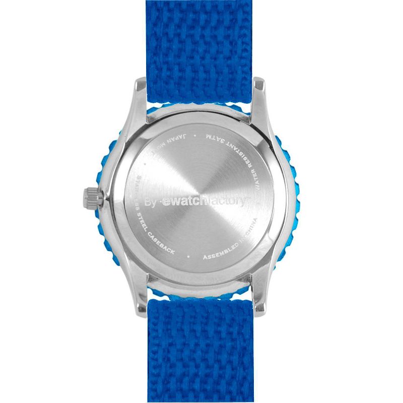 Boys' Red Balloon Stainless Steel Time Teacher with Bezel Watch - Blue