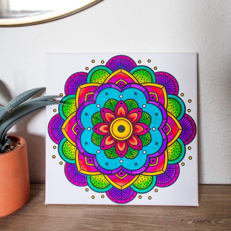 2pk 10" Canvas Art Set - Art 101