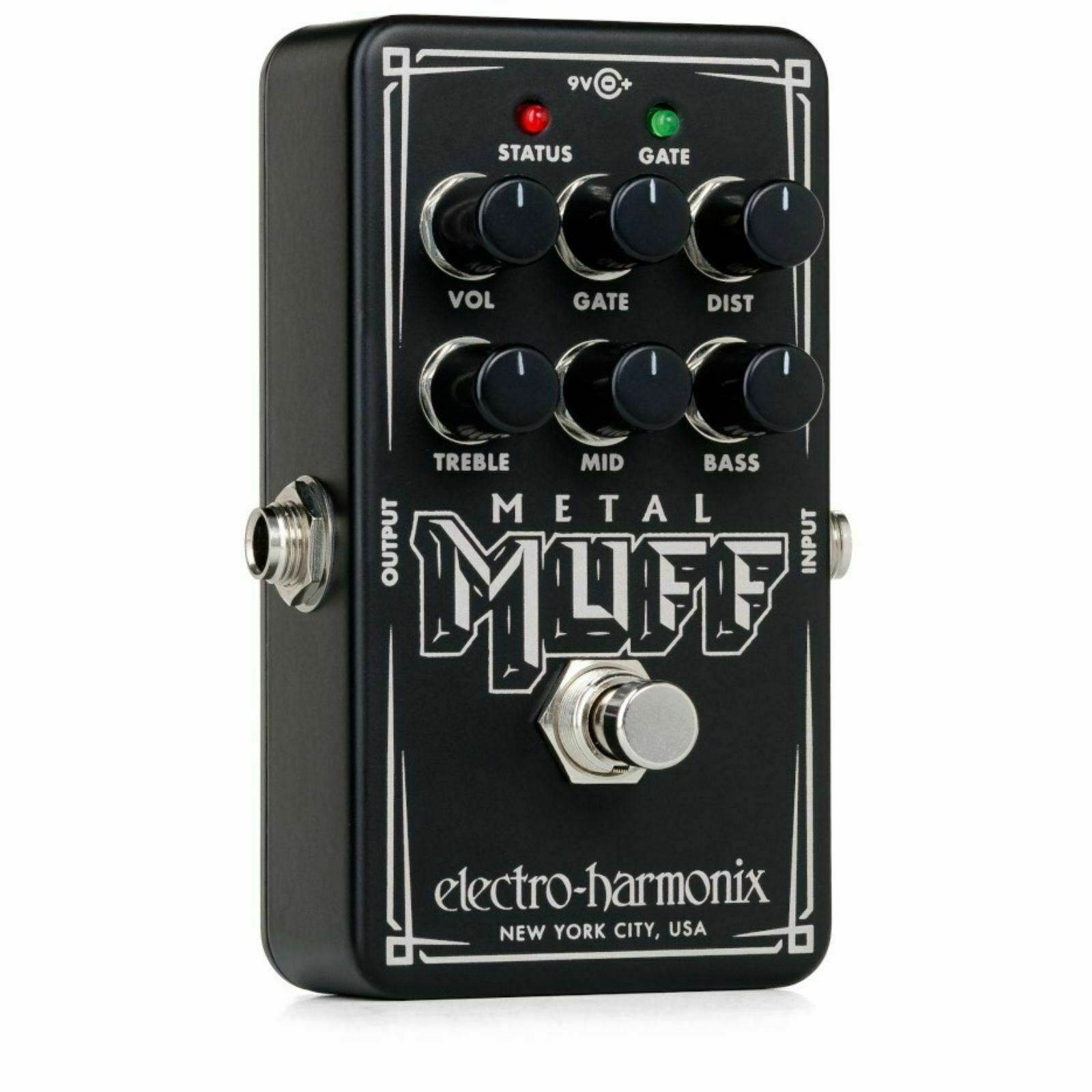 Electro-Harmonix Nano Metal Muff Distortion Effects Pedal with Noise Gate