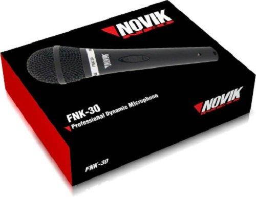 NOVIK NEO FNK 30 Professional Dynamic Microphone with Cardioid Polar Pattern & Cable, Unidirectional, Connector XLR, Body Metal, Cable: 15' 4.5m