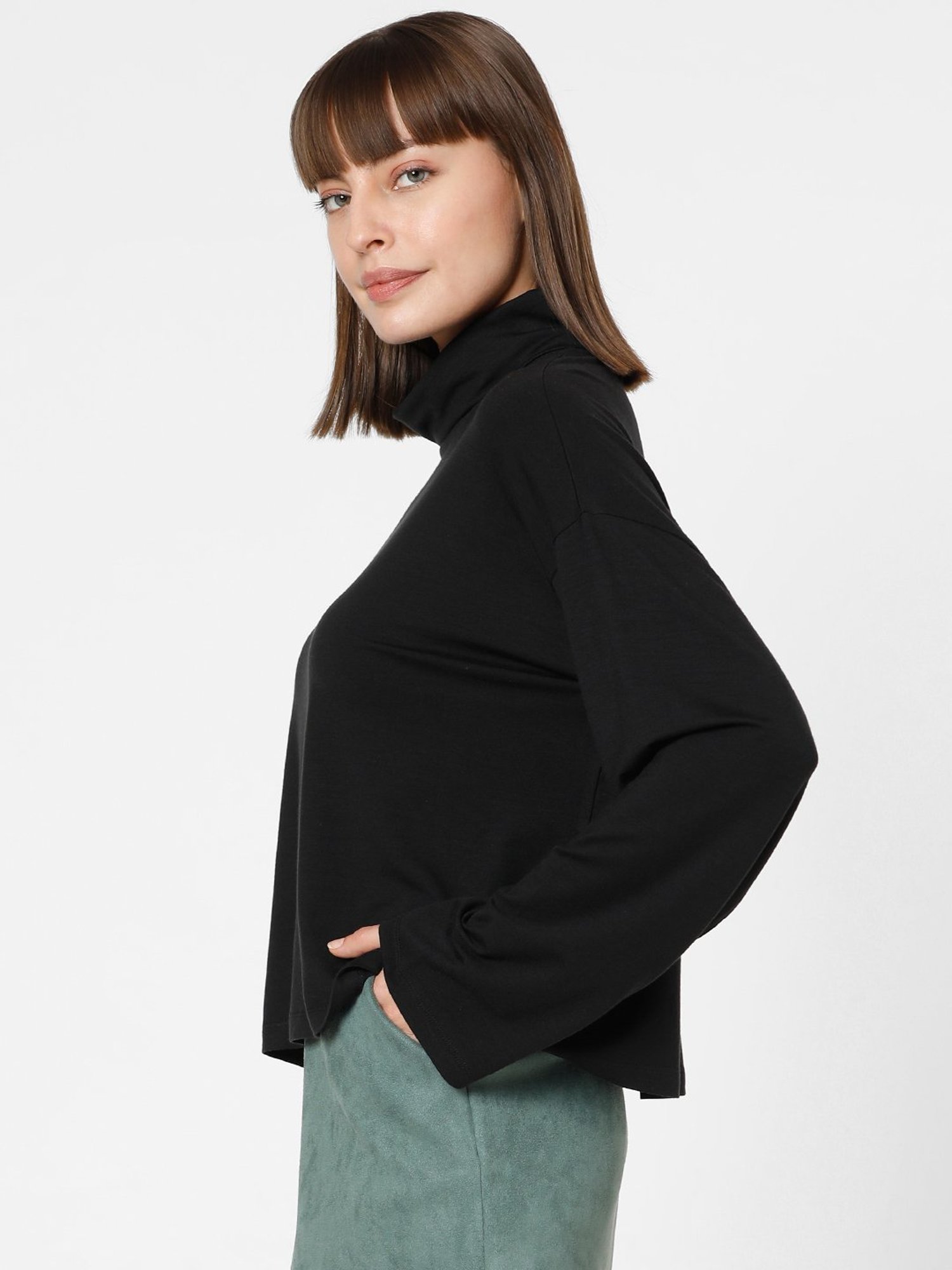 Vero Moda Black Regular Fit Top