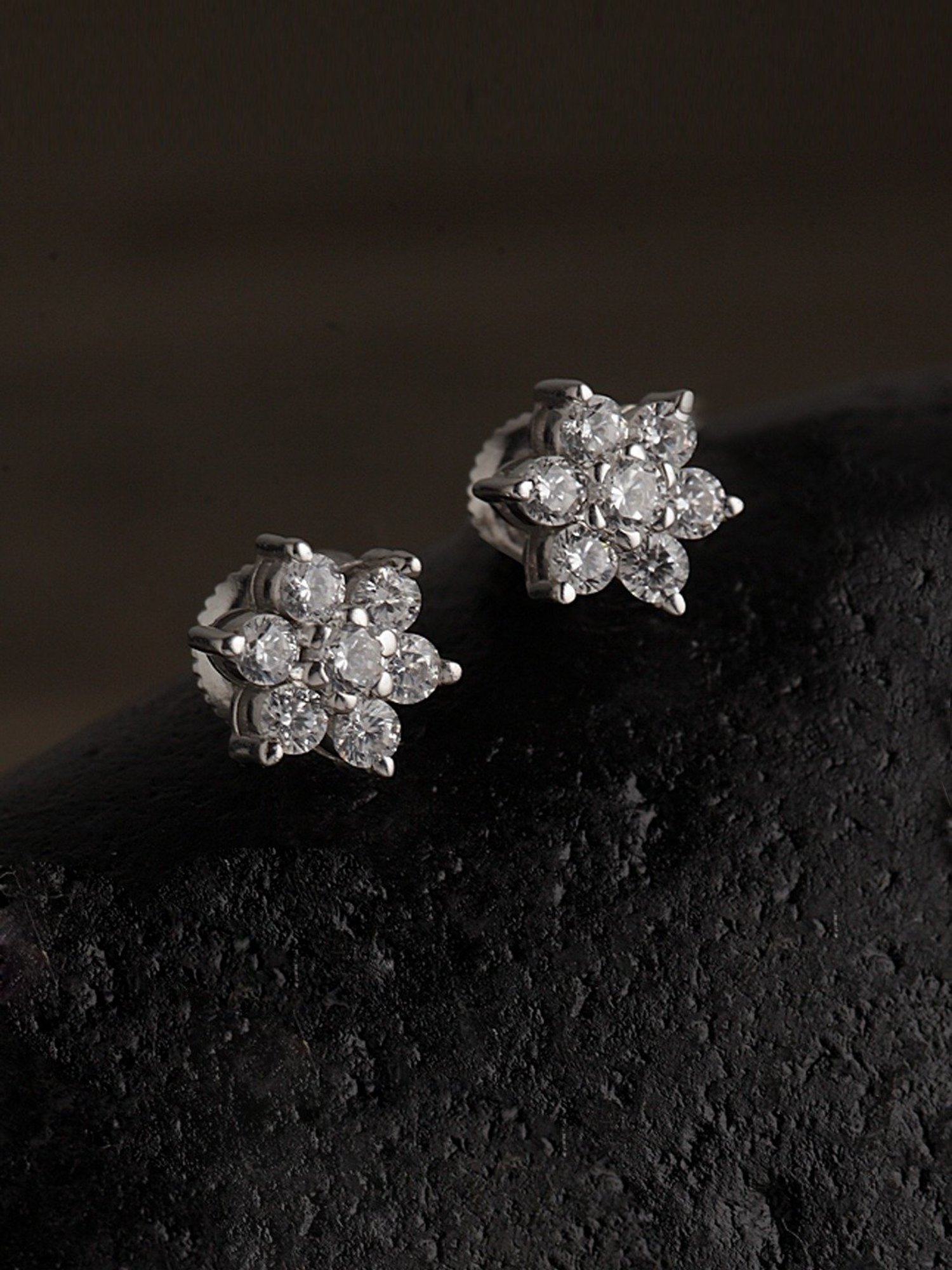 Clara Star 92.5 Sterling Silver Earrings