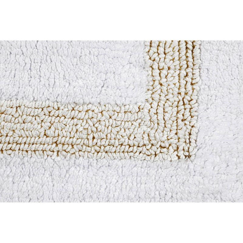 2pc Hotel Collection Bath Rug Set White/Ivory - Better Trends