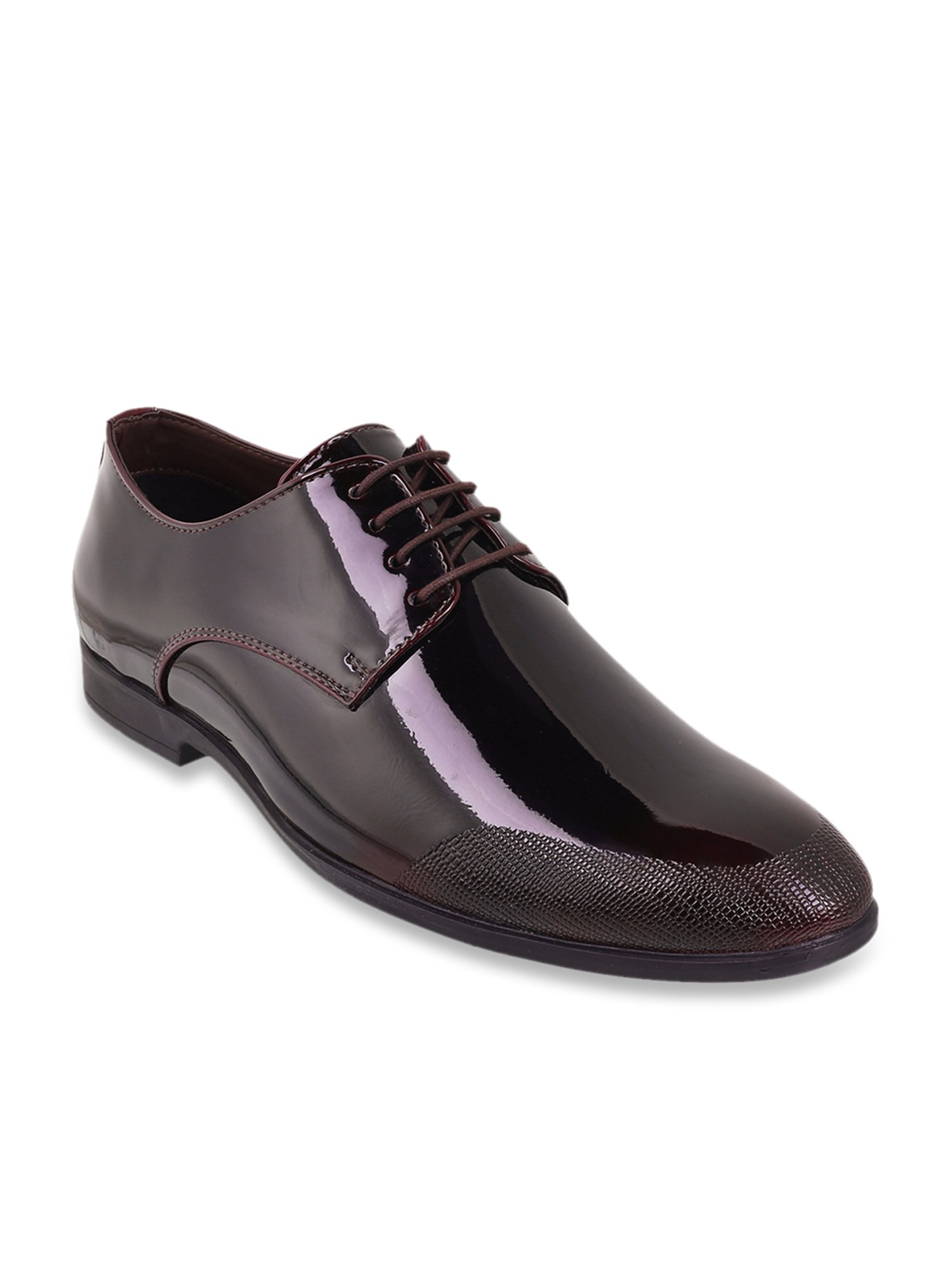 Walkway Men's Wine Derby Shoes