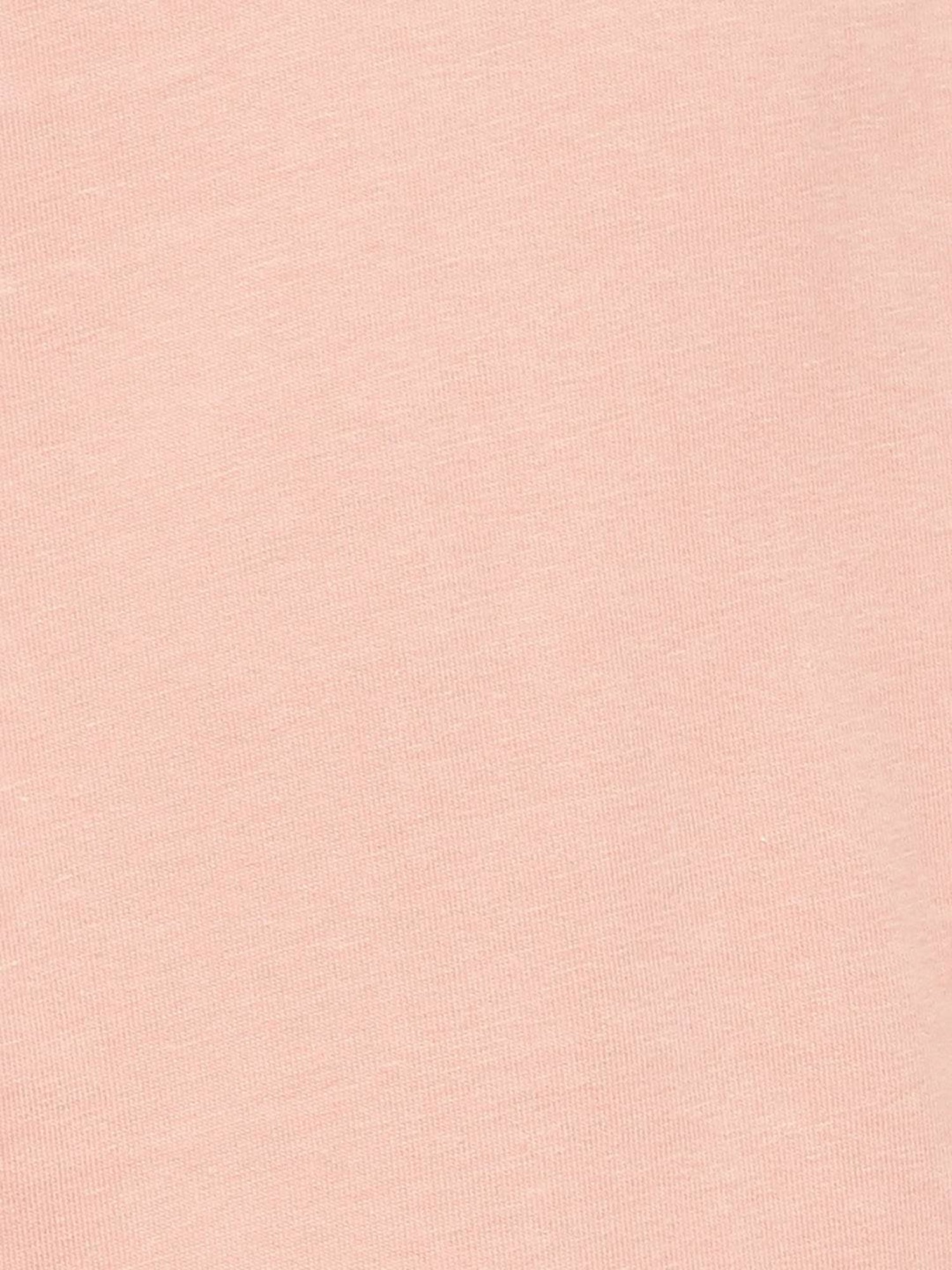 Forca By Lifestyle Peach Cotton Regular Fit T-Shirt