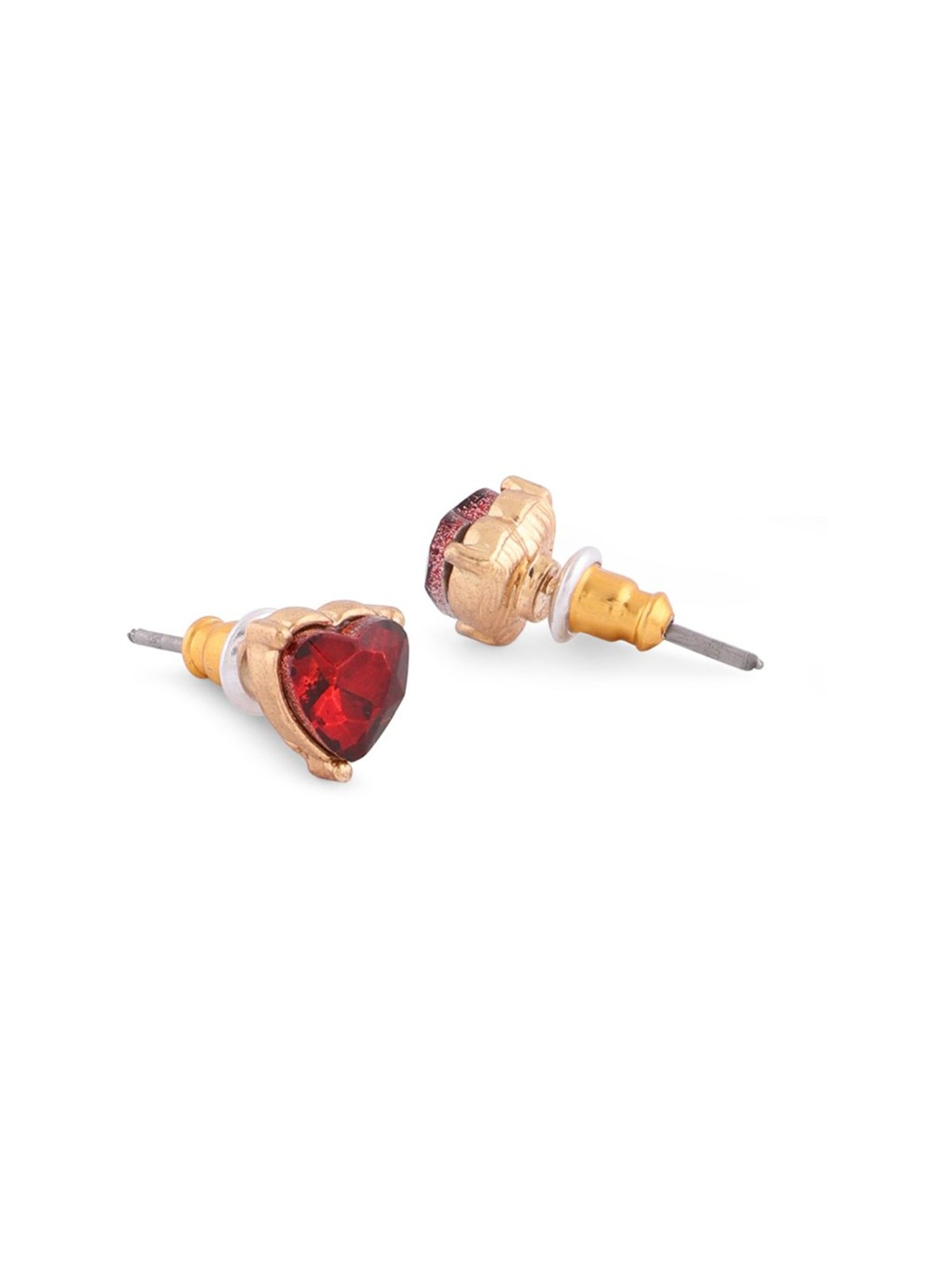 Zaveri Pearls Set of 20 Multicolor Dazzling Casual Wear Stud Earrings-ZPFK13993