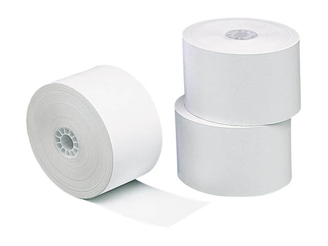 PM Company 06370 Thermal Papr Rolls, Med/Lab/Specialty Roll, 2-1/4" x 80 ft, White, 12/Pack