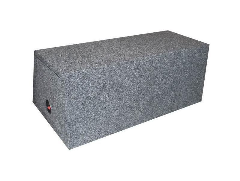 QPower QSMBASS15 Dual 15" Carpet Subwoofer Sub Box Sealed Speaker Enclosure