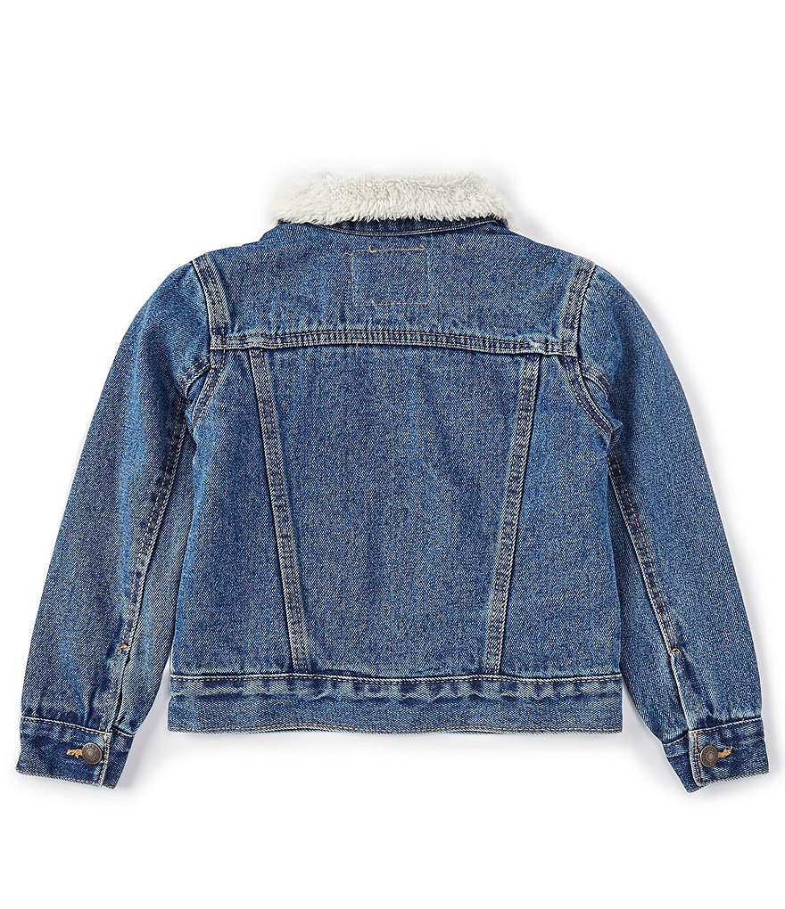 First Wave Little Boys 2T-7 Sherpa Collar Bomber Jacket