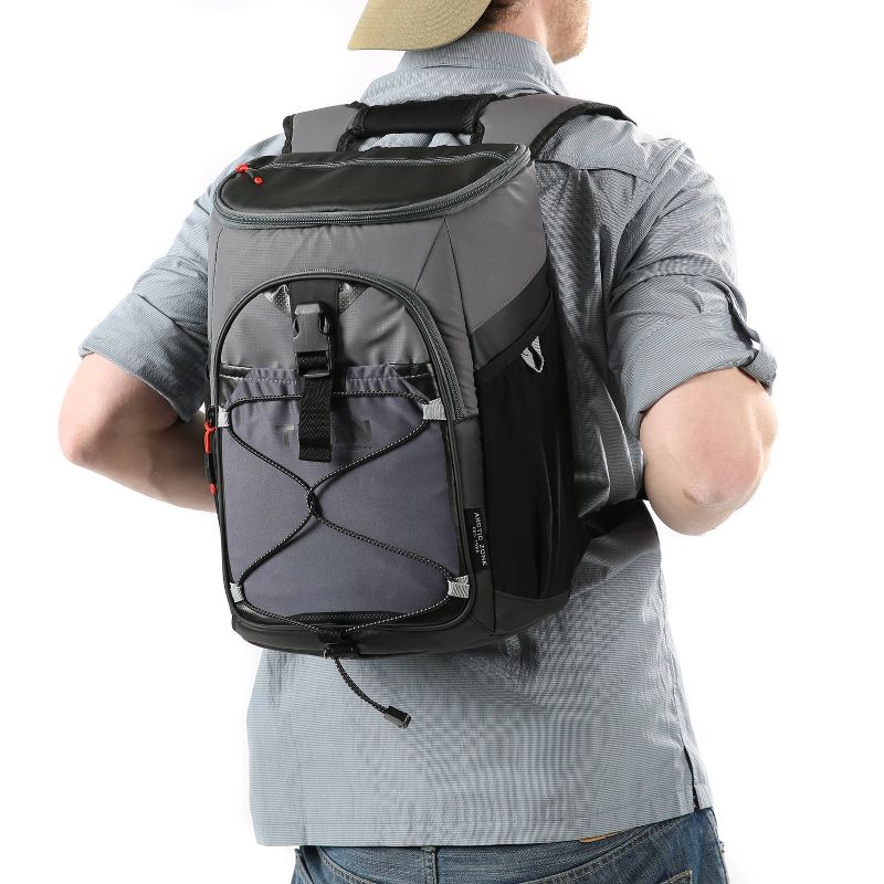California Innovations Titan Deep Freeze 16qt Backpack Cooler - Gray