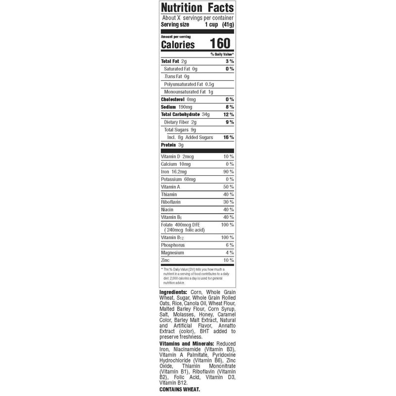 Honey Bunches of Oats Honey Roasted Oat Breakfast Cereal - 18oz - Post