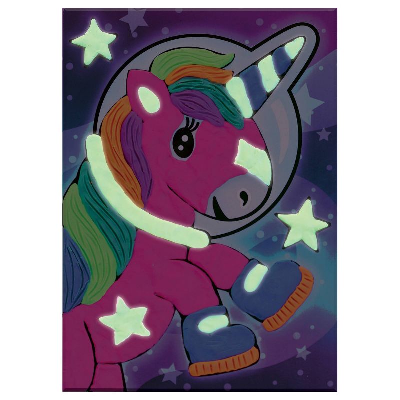 Faber-Castell Do Art Coloring with Clay Glow in the Dark Space Pets