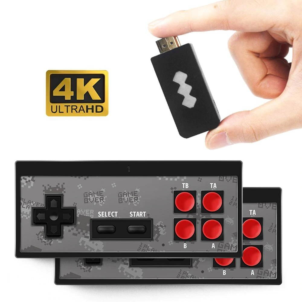 Y2 Retro Game Console Support 2 Players HDMI HD Built-in 568 Classic Video Games USB Handheld Infrared Retro Gamepad Controller