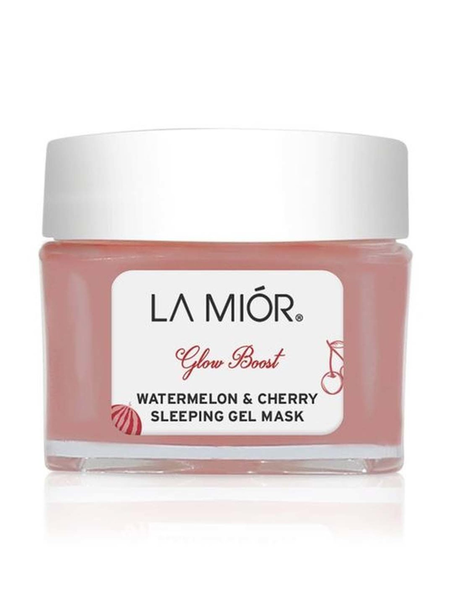 LA MIOR Glow Boost Watermelon & Cherry Sleeping Gel Mask - 40 gm