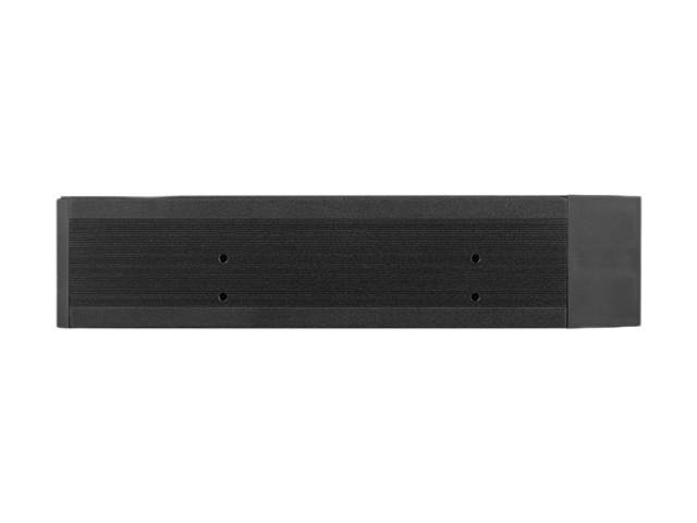 iStarUSA T-7M1HD-BLACK 5.25" to 3.5" 2.5" 12Gb/s HDD SSD Hot-swap Rack (Black Tray)