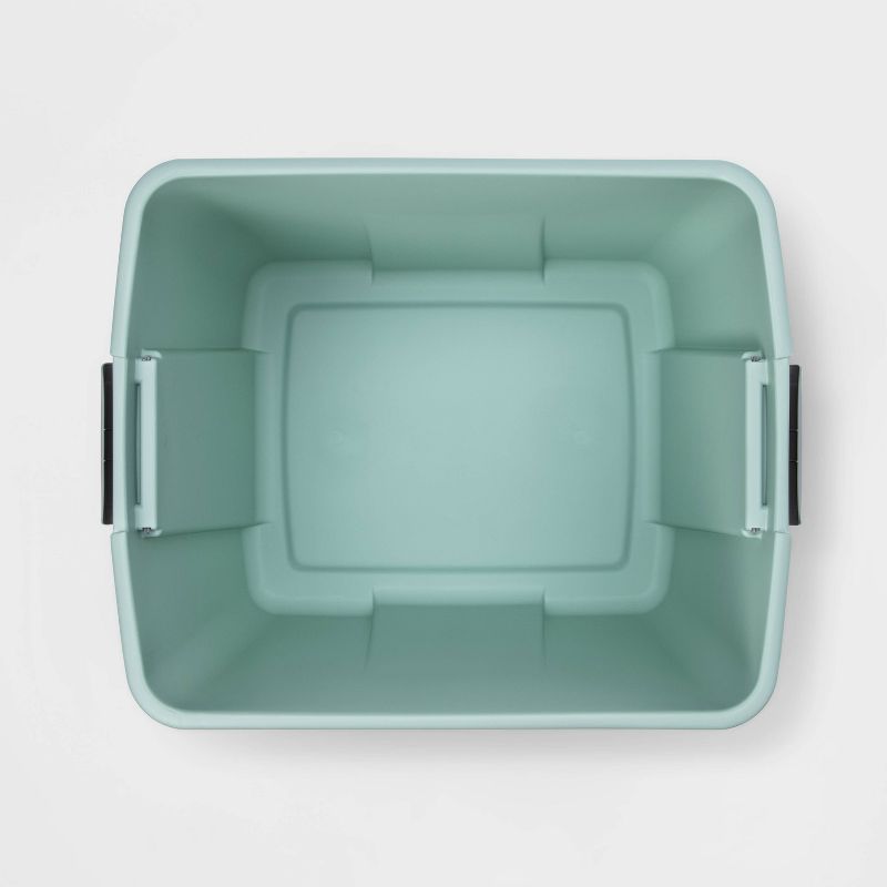 20gal Latching Tote Mint - Room Essentials™