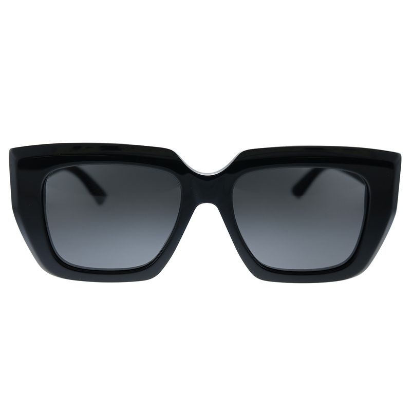 Bottega Veneta BV 1030S 001 Womens Geometric Sunglasses Black 52mm