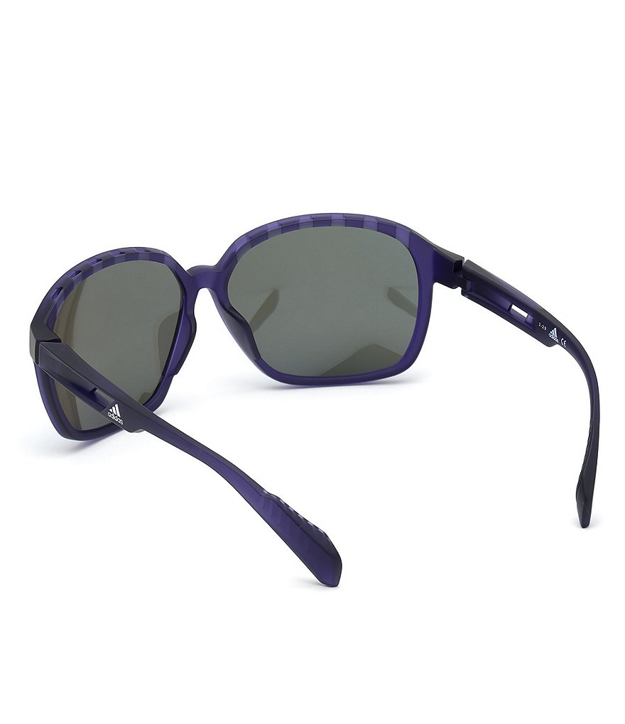 Adidas Women's Sport 0013 Round Polarized Sunglasses