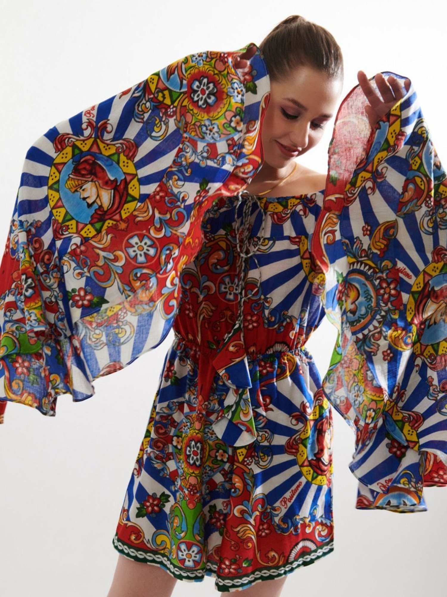 Cin Cin Multicolor Hodophilia Rihana Playsuit