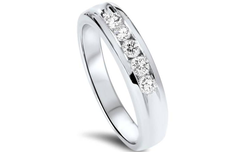 Pompeii3 3/4ct Diamond Heart Pendant 14K White Gold Necklace New