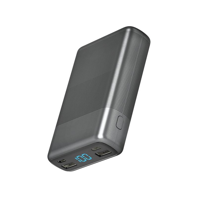 Portable Power Bank 10000mAh with Power Delivery - Slate