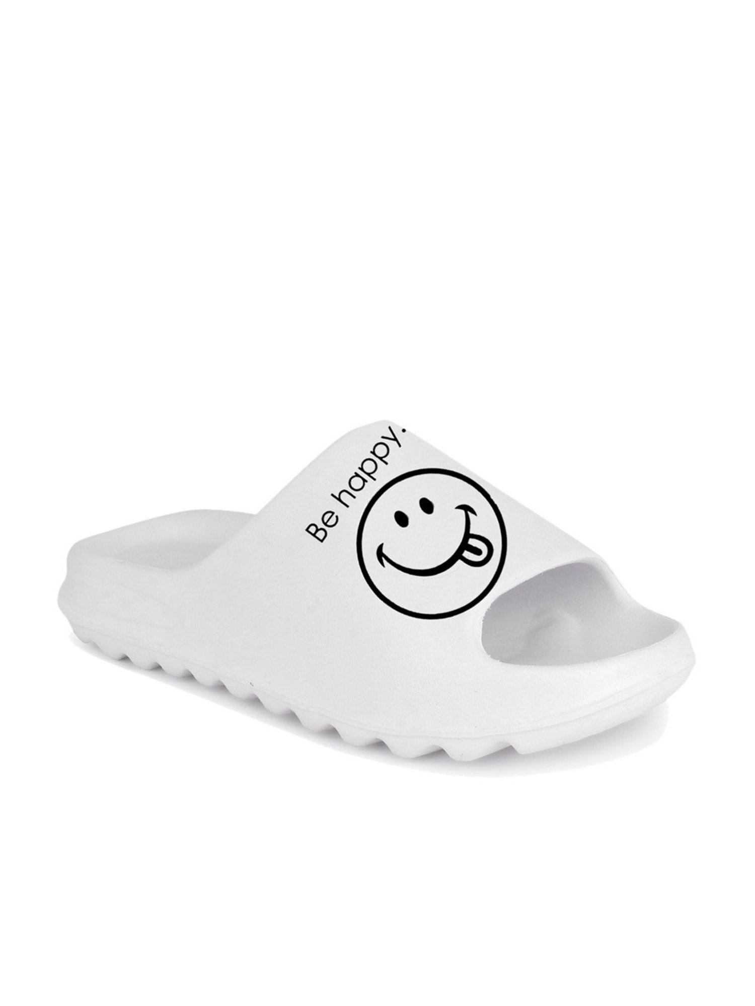 Pampy Angel Men's White Slides