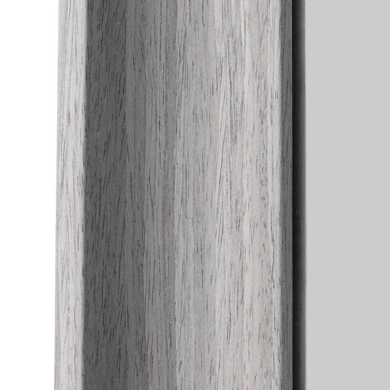 26.5" x 32.5" Transitional Driftwood Wall Mirror in Light Gray - Head West