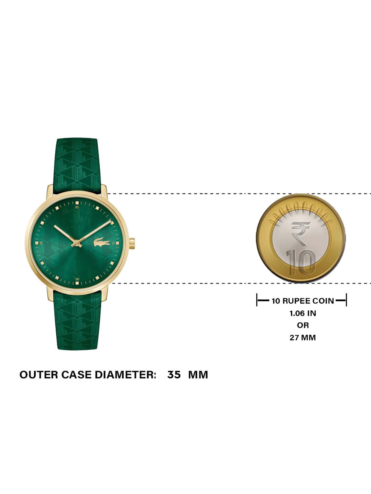 LACOSTE MGI-2001355 Crocorigin Analog Watch for Women