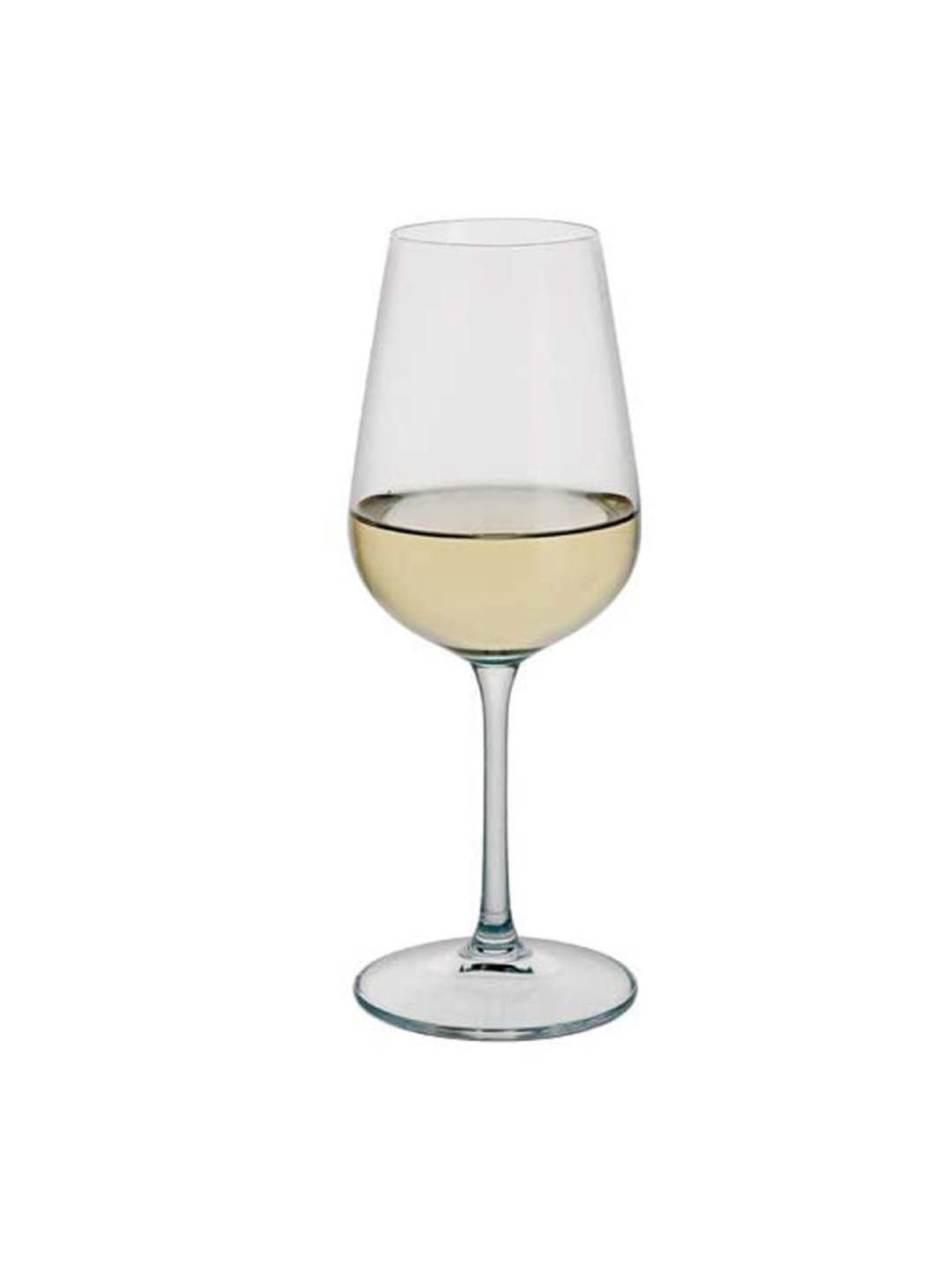 DARTINGTON Transparent Crystal Wine Glasses (360 ml) - Set of 6