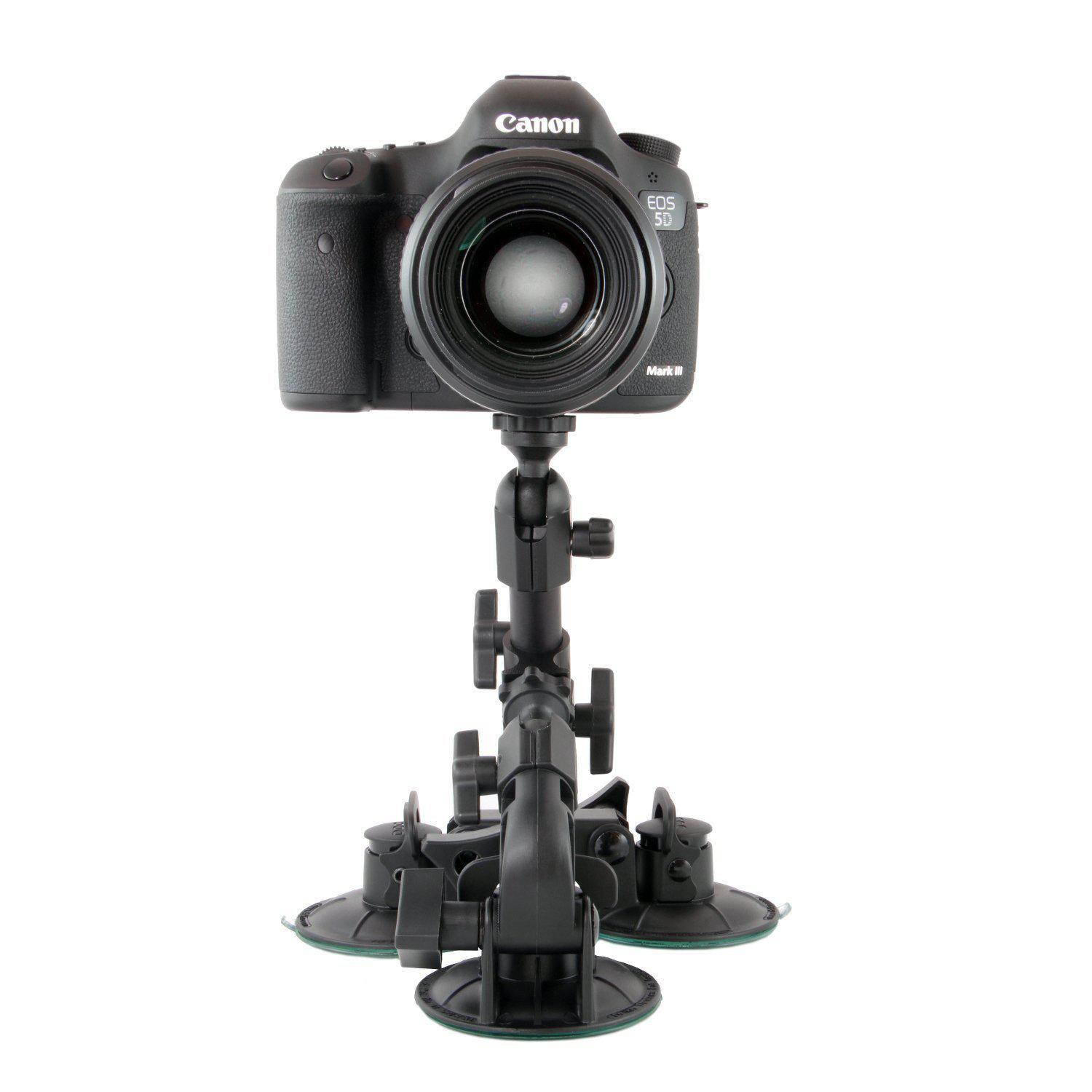 Delkin Fat Gecko Triple Mount #DDMNT-TRIPLE