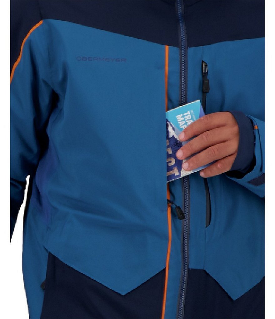 Obermeyer Kodiak Color Block HydroBlock&reg; Elite Snow Ski Jacket