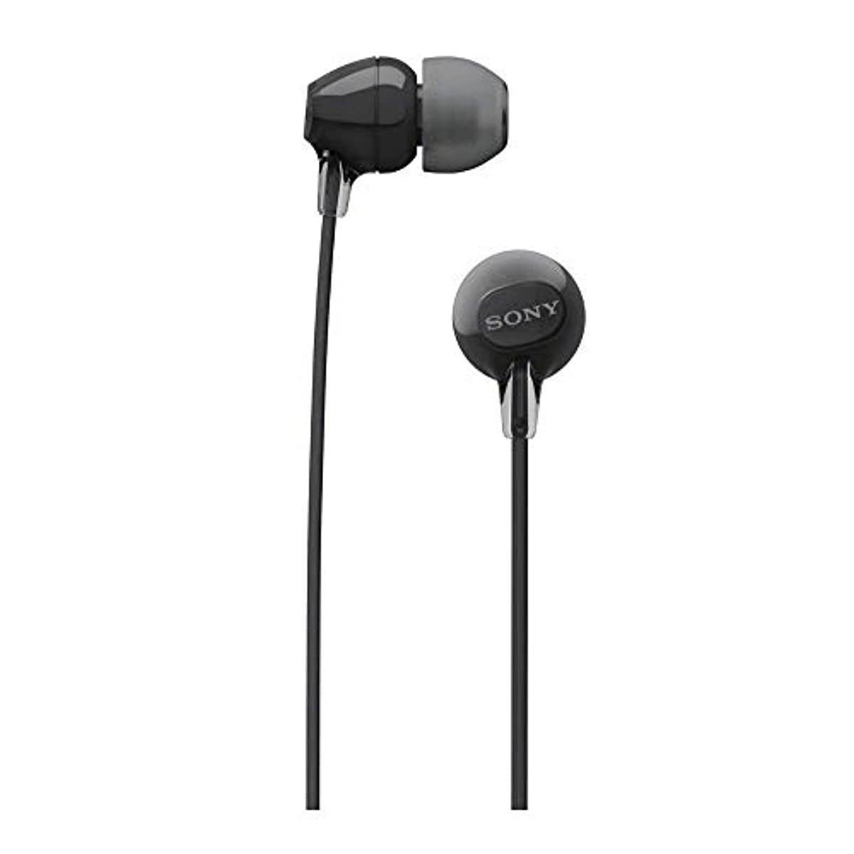 Sony WI-C310 Wireless in-Ear Headphones, Black (WIC310/B) with Hard Shell Earphone case bundlewith Hard Shell Earphone case Bundle