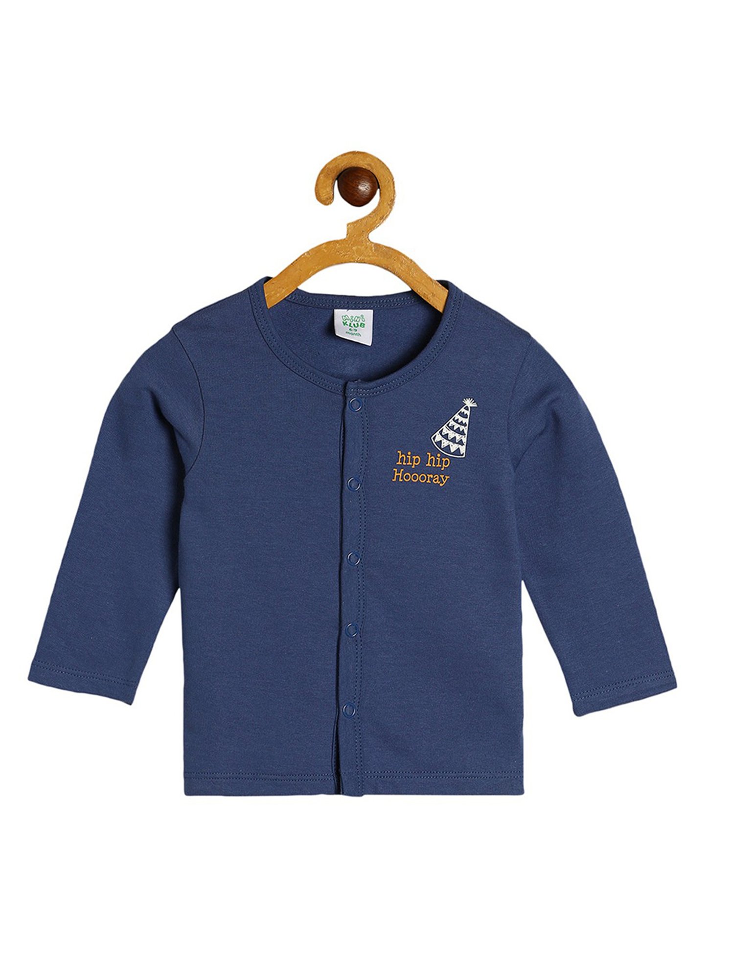 Pantaloons Baby White Cotton Printed Shirt