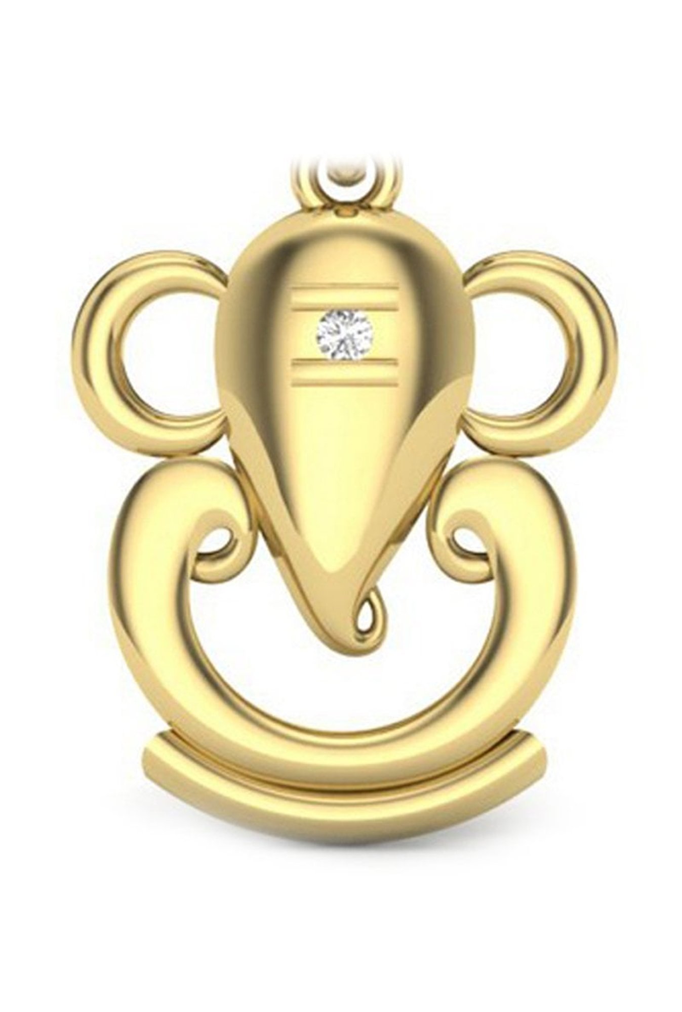 Sri Jagdamba Pearls 18 kt Gold & Diamond Pendant