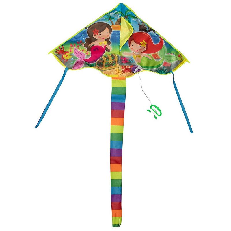 Juvale 6-Pack Kite Easy Flyer, Kids Birthday Party Favors, 3 Designs 36 x 19.5 in