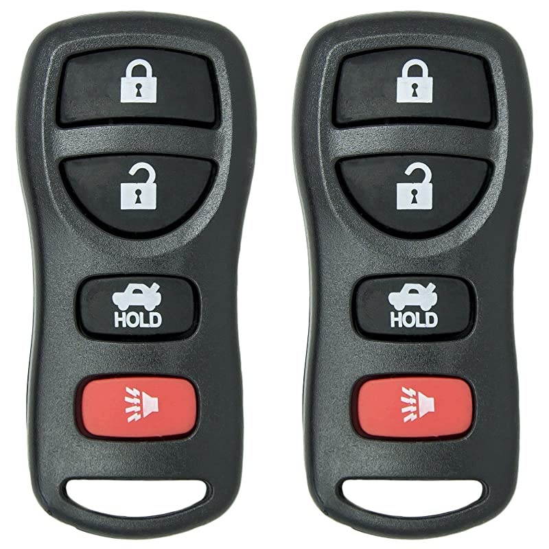 Keyless Entry Car Key Fob Replacement for Nissan Infiniti KBRASTU15 CWTWB1U7332 PACK
