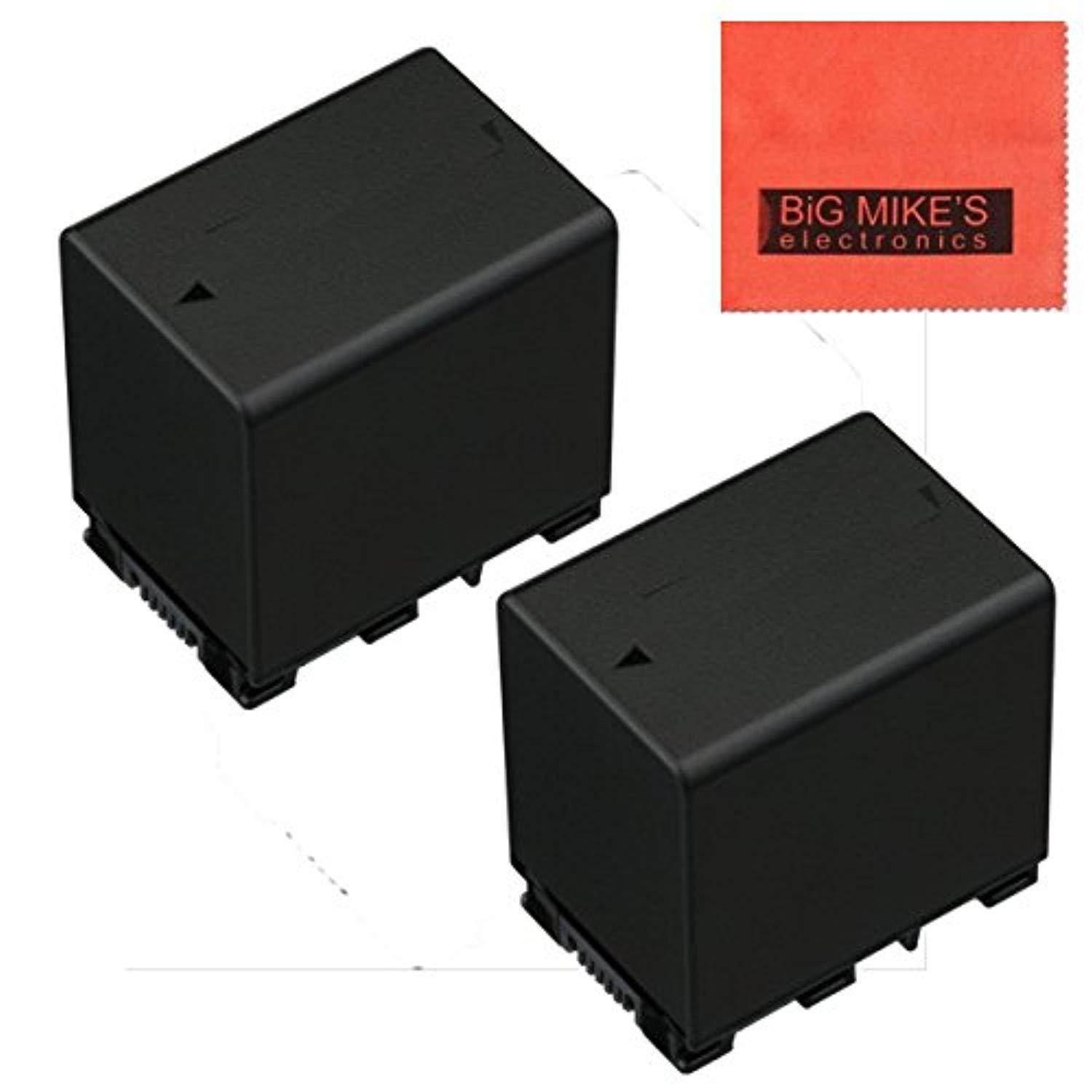 pack of 2 bnvg138 batteries for jvc everio gze10 gze100 gze200 gze300 gze505b gze515b gzex250 gzex310 gzex355b gzex555b gzgx1 gzhd500b gzhm300b gzhm550b gzms110b camcorder