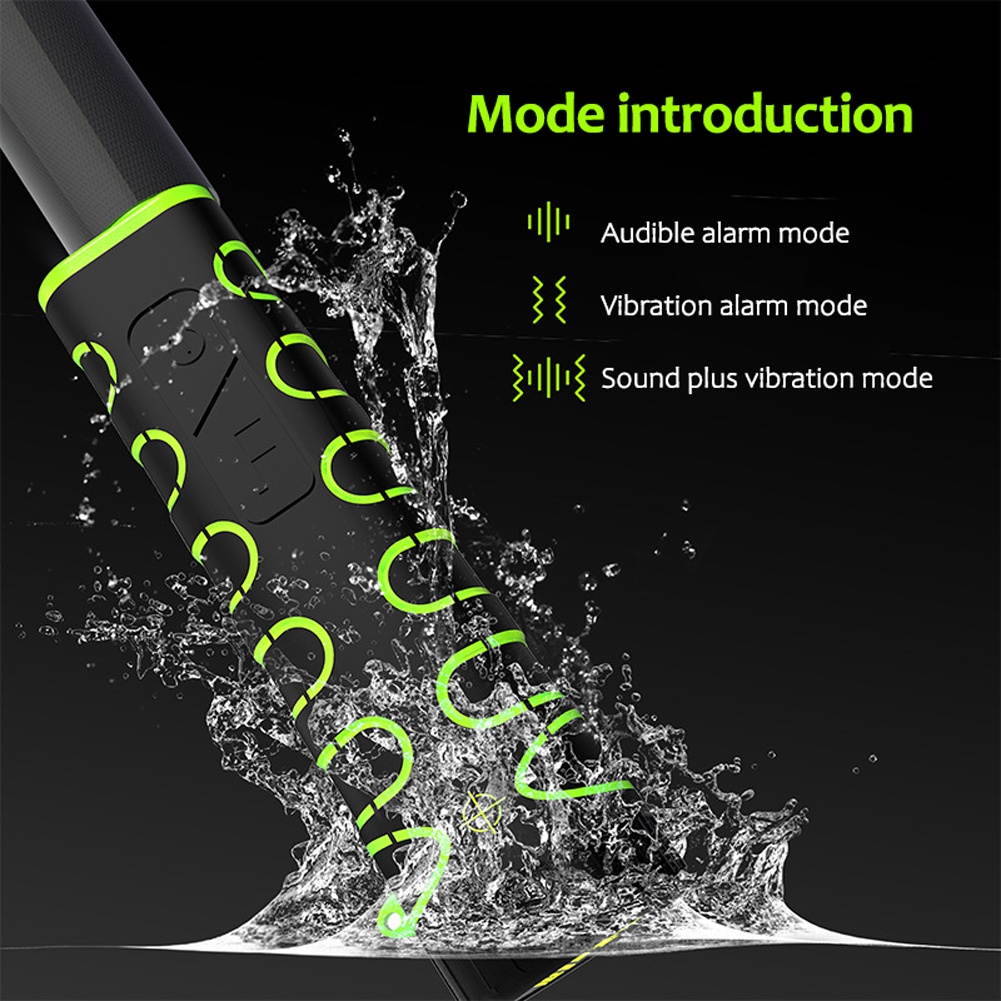 USB Rechargable Handheld Metal Detector Underwater Treasure Finder 5.9 Inch Search Coil Dive Mode Waterproof Outdoor Treasure Finder IP68 Waterproof Level Sound Vibrations Alarm Function with LED