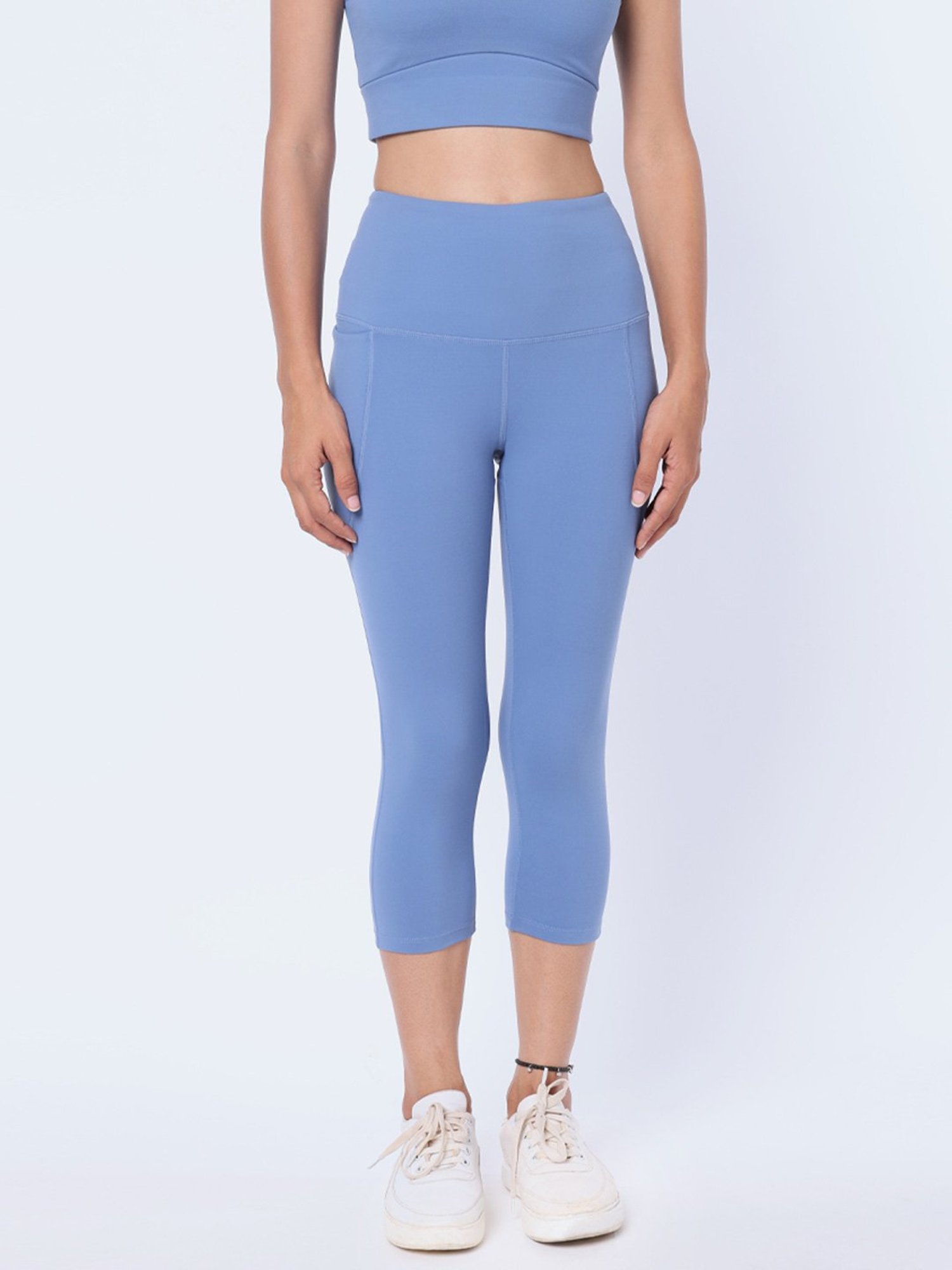 BlissClub Women Bloom Blue The Ultimate Capris